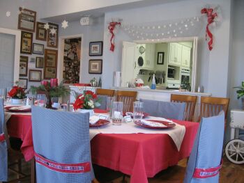Christmas Dinner Table